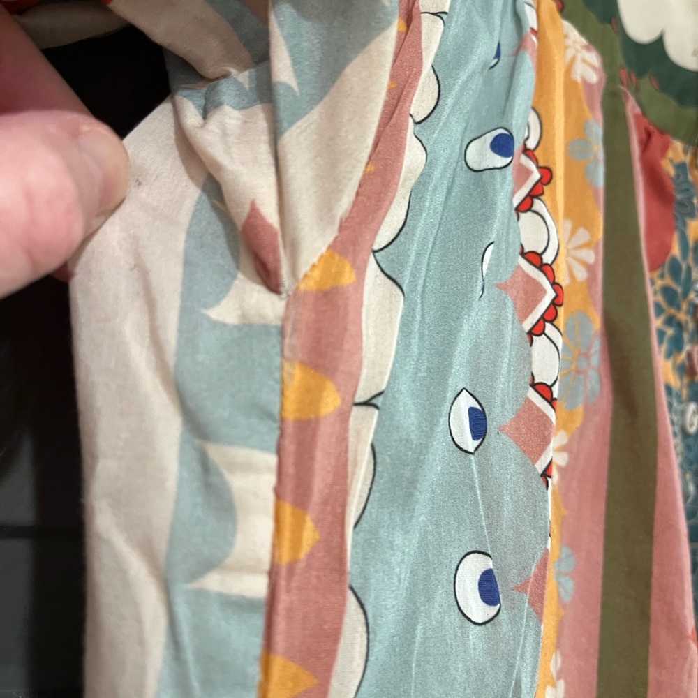 Carolina K Tarahumara Patchwork Maxi Dress size XS - Picture 5 of 8